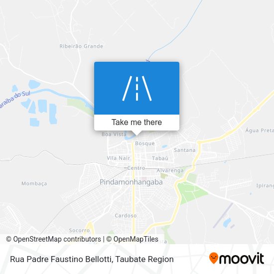 Rua Padre Faustino Bellotti map