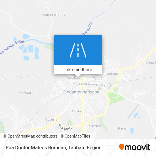 Rua Doutor Mateus Romeiro map