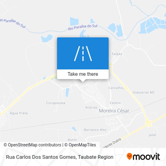 Rua Carlos Dos Santos Gomes map