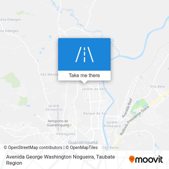 Avenida George Washington Nogueira map