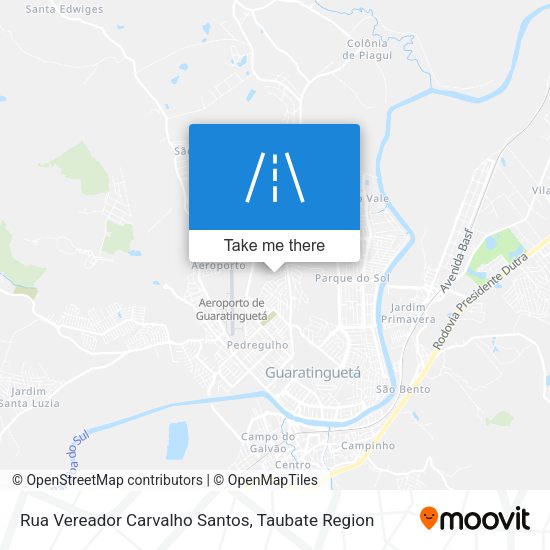 Rua Vereador Carvalho Santos map