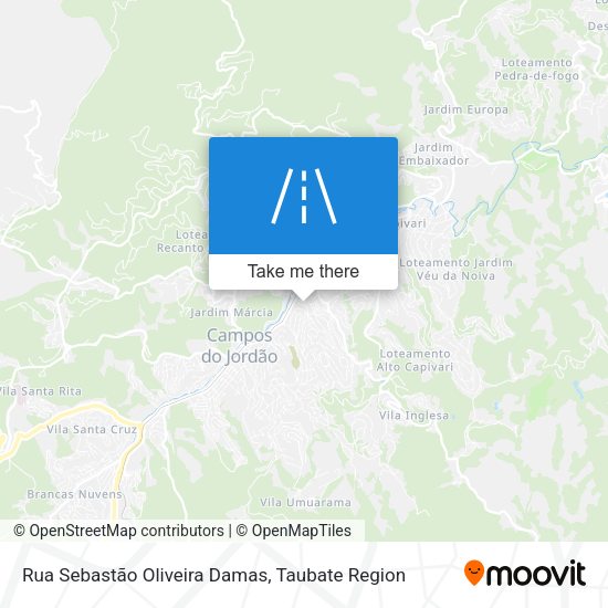 Rua Sebastão Oliveira Damas map