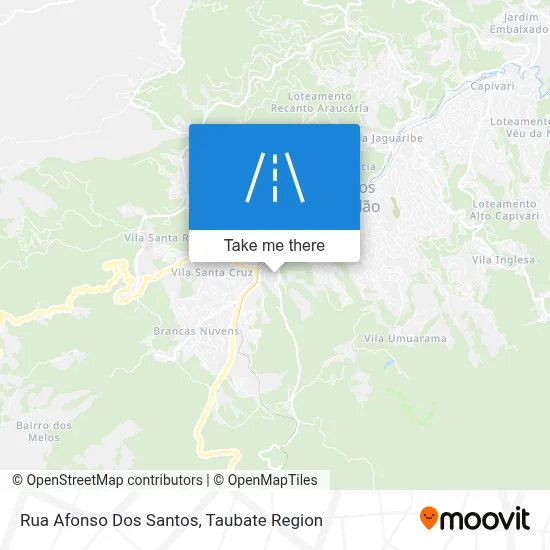 Rua Afonso Dos Santos map