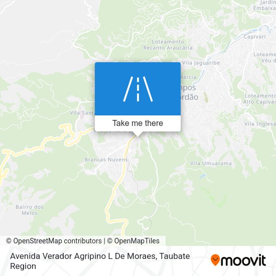 Avenida Verador Agripino L De Moraes map