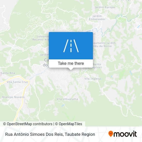 Rua Antônio Simoes Dos Reis map