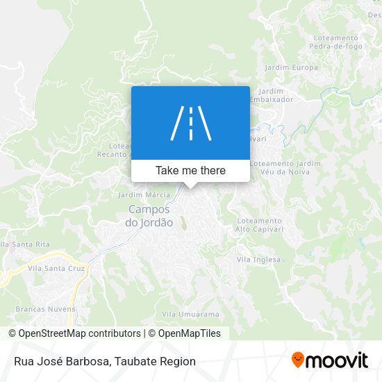 Rua José Barbosa map