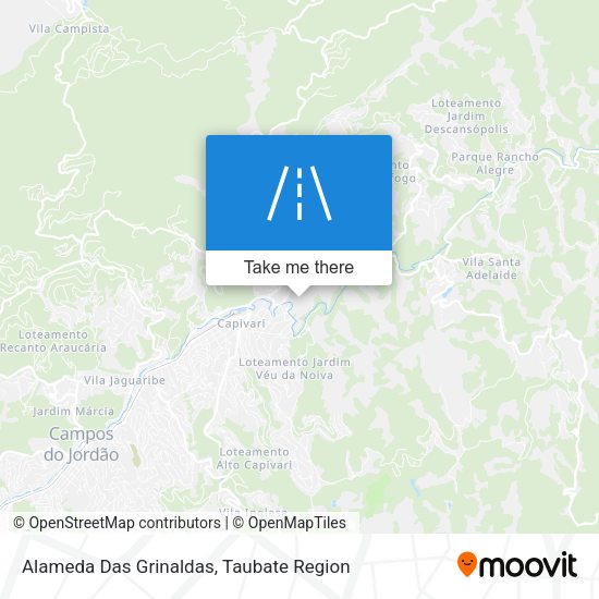 Alameda Das Grinaldas map