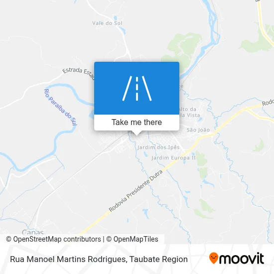 Rua Manoel Martins Rodrigues map
