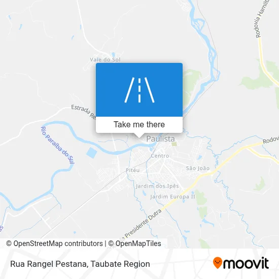 Rua Rangel Pestana map