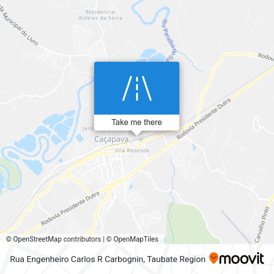 Rua Engenheiro Carlos R Carbognin map