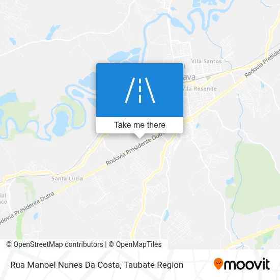 Rua Manoel Nunes Da Costa map