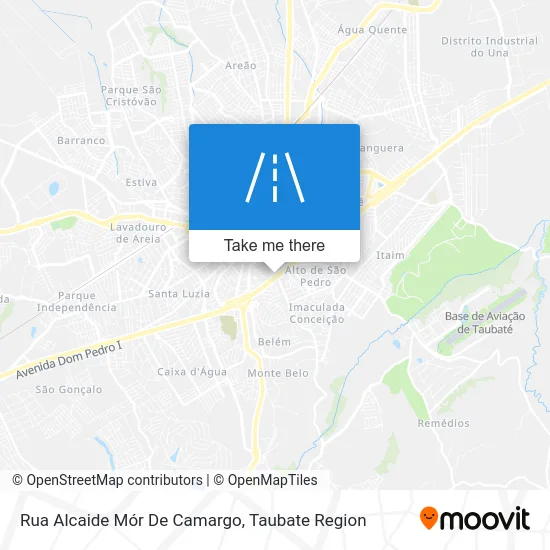 Rua Alcaide Mór De Camargo map