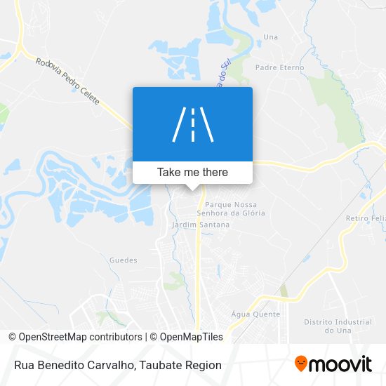 Rua Benedito Carvalho map