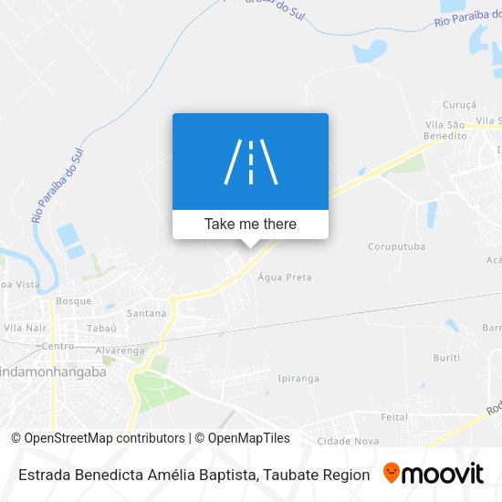 Estrada Benedicta Amélia Baptista map