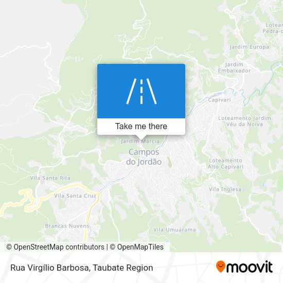 Rua Virgílio Barbosa map