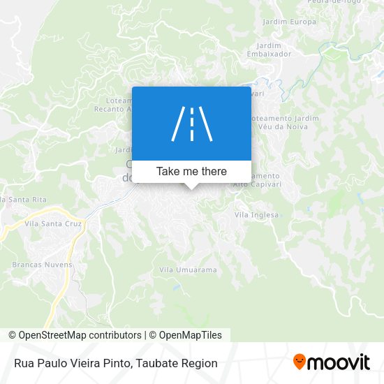 Rua Paulo Vieira Pinto map