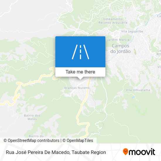 Rua José Pereira De Macedo map