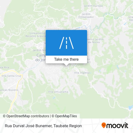 Rua Durval José Bunemer map