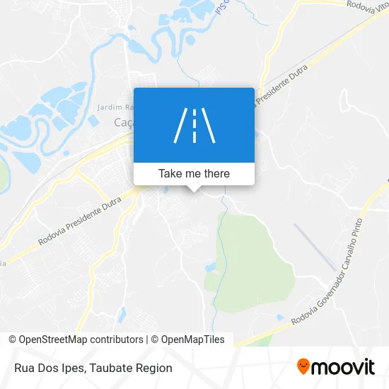 Rua Dos Ipes map