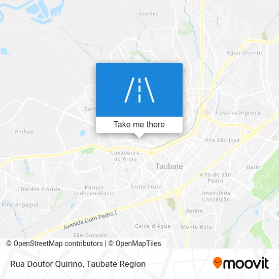 Rua Doutor Quirino map