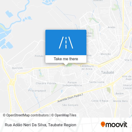 Rua Adão Neri Da Silva map