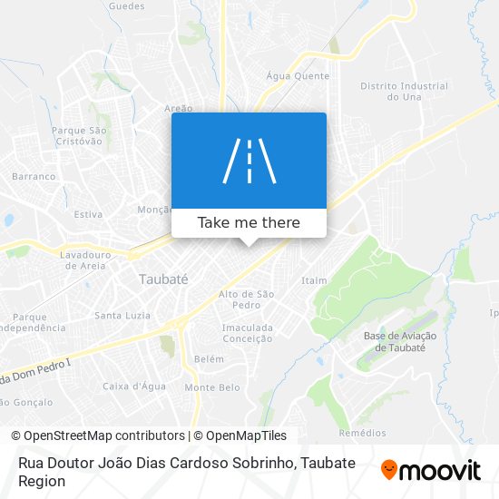Rua Doutor João Dias Cardoso Sobrinho map