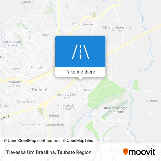Travessa Um Brasilina map