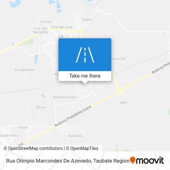 Rua Olímpio Marcondes De Azevedo map