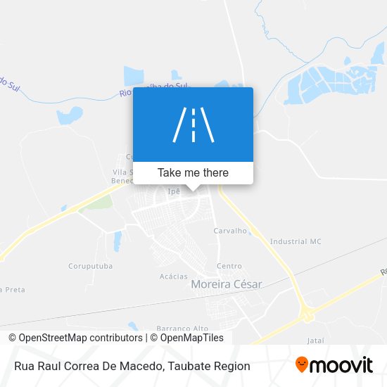 Rua Raul Correa De Macedo map