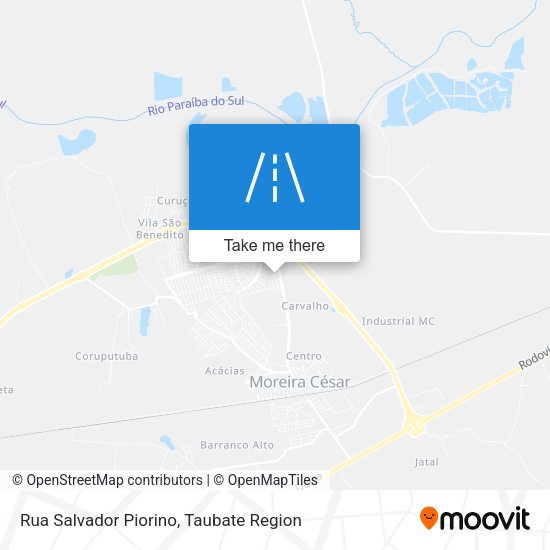Rua Salvador Piorino map