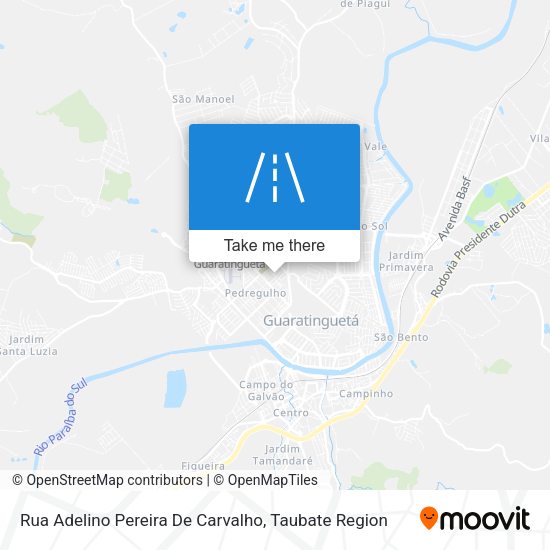 Rua Adelino Pereira De Carvalho map