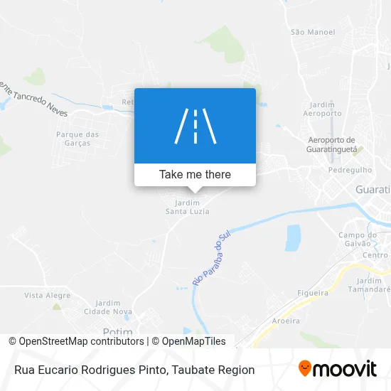 Rua Eucario Rodrigues Pinto map