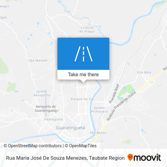 Rua Maria José De Souza Menezes map