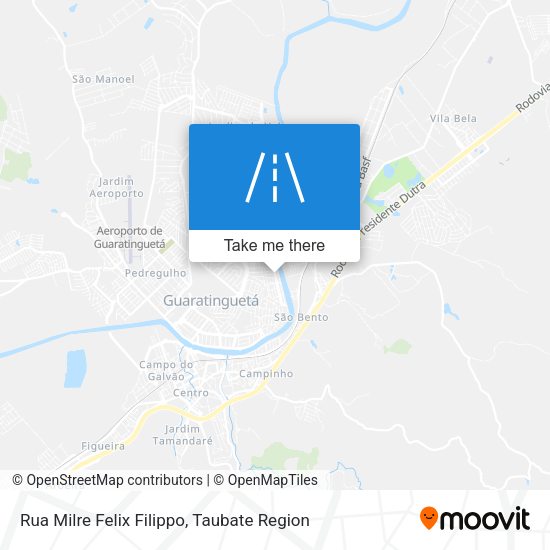 Rua Milre Felix Filippo map