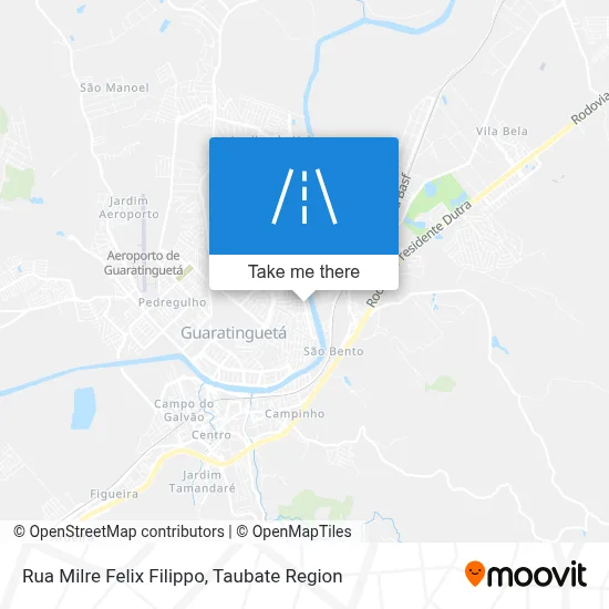 Rua Milre Felix Filippo map