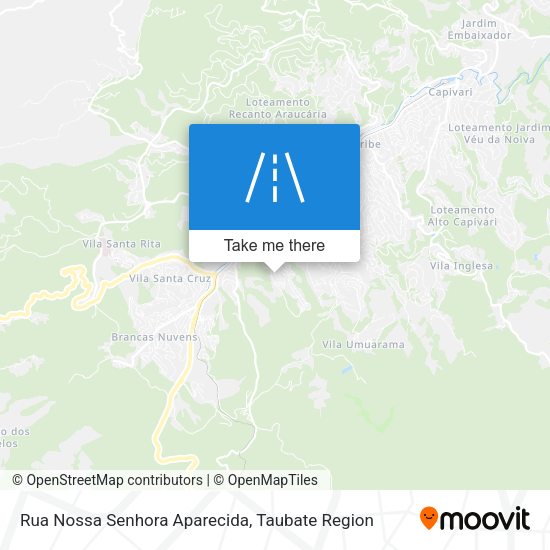 Rua Nossa Senhora Aparecida map