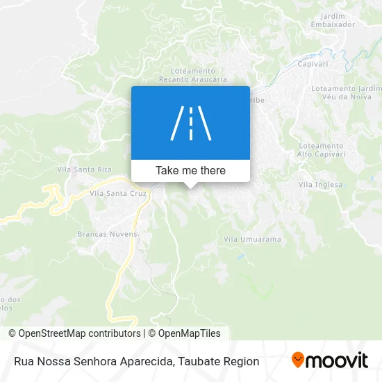 Rua Nossa Senhora Aparecida map