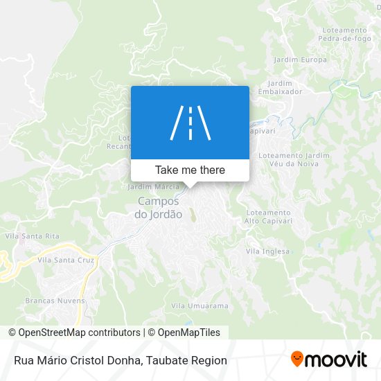 Rua Mário Cristol Donha map