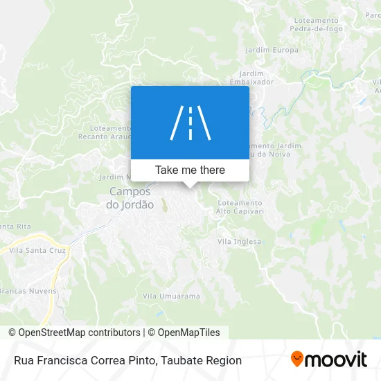 Rua Francisca Correa Pinto map