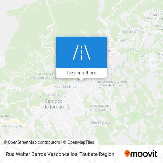 Rua Walter Barros Vasconcellos map