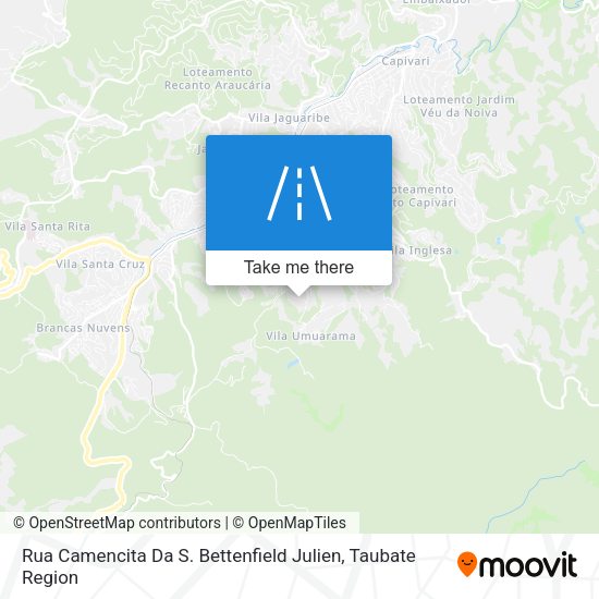 Rua Camencita Da S. Bettenfield Julien map