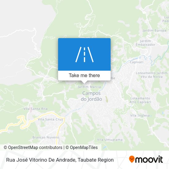 Rua José Vitorino De Andrade map