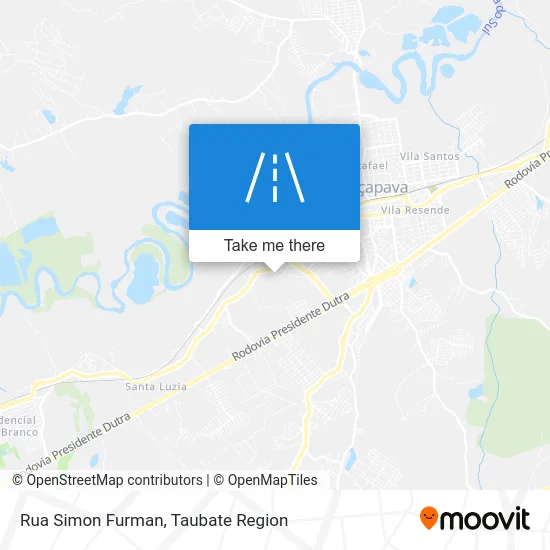 Rua Simon Furman map