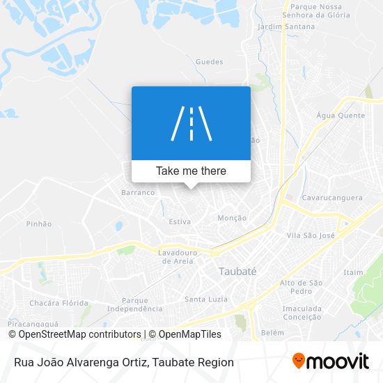 Rua João Alvarenga Ortiz map
