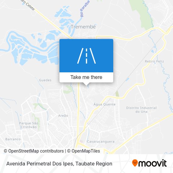 Avenida Perimetral Dos Ipes map