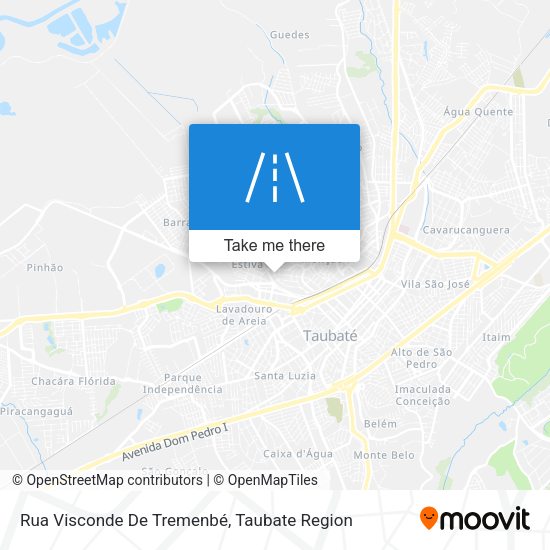 Rua Visconde De Tremenbé map