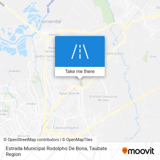 Estrada Municipal Rodolpho De Bona map