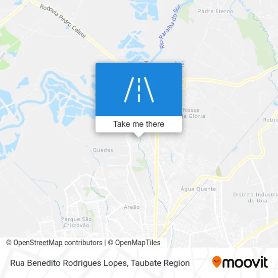 Rua Benedito Rodrigues Lopes map