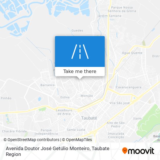 Avenida Doutor José Getúlio Monteiro map