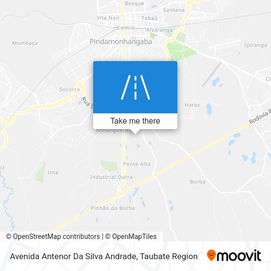 Avenida Antenor Da Silva Andrade map